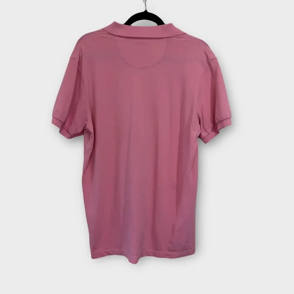 Bundle of 4 bright & pastel men’s polo shirts size medium pink, teal, baby blue - Picture 3 of 10